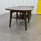 Bentleys Solid Walnut Wood Lamp Tables With Shelf RRP £429