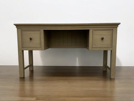 Oak Furnitureland Weathered Oak Desk/Dressing Table Burleigh Range RRP £649