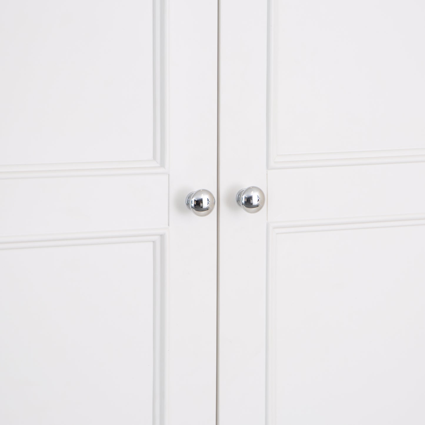 Oak Top & White Painted Double Larder