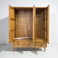Oak Furnitureland Brushed & Glazed Solid Oak Triple Wardrobe Parquet Range RRP £1599