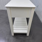 Solid Wood Frame & Warm White Painted Large Console Table RRP £499