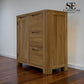 Natural Solid Oak Storage Cabinet Romsey Range, From Oak Furnitureland RRP £499