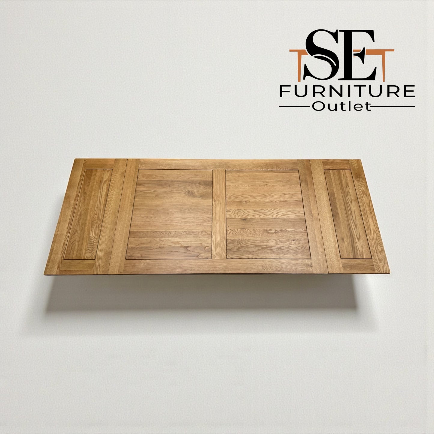 Natural Solid Oak Extending Dining Table, 6 to 8 Seater, Dorset Range From Oak Furnitureland RRP £759