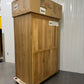 Oak Furnitureland Brushed & Glazed Solid Oak Double Wardrobe Parquet Range RRP £949