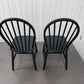 Cotswold Company Nordic Oak Curved Back Charcoal Dining Chairs RRP £150 Each