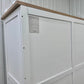 Cotswold Company Oak Top with Pure White Painted Panels Triple Wardrobe RRP £1250