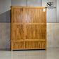 Solid Oak Triple Wardrobe Original Rustic Range From Oak Furnitureland RRP £1599