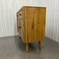 OAK FURNITURELAND BRUSHED & GLAZED SOLID OAK  SMALL SIDEBOARD PARQUET RANGE RRP £549