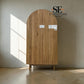 Natural Solid Oak Display Cabinet Belgrave Range From Oak Furnitureland RRP £1139