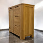 Natural Solid Oak Storage Cabinet Romsey Range From Oak Furnitureland RRP £499