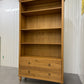 Cotswold Company Solid Oak Frame Large Bookcase with 3 Adjustable Shelves, Elkstone Melow Oak RRP £799