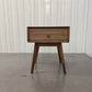 La Redoute Walnut Bedside Table with Drawer