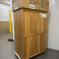 Oak Furnitureland Brushed & Glazed Solid Oak Double Wardrobe Parquet Range RRP £949