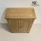 Whitewashed Finish Solid Oak & Oak Veneer Large Shoe Cupboard, Inglesham Range RRP £650