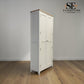 Oak Top & Solid Wood Frames 2 Door Hallway Cupboard, Chester Classic Cream Range RRP £999