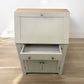 Cotswold Company WhiteWash Oak Top & Grey Painted Writing Bereau RRP £799