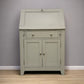 Cotswold Company WhiteWash Oak Top & Grey Painted Writing Bereau RRP £799