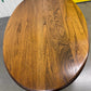 Ercol Solid Elm Oval Golden Dawn Coffee Table On Quatrefoil Base Model No 1121