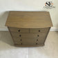 Solid Oak & Oak Veneer 5 Drawer Chest, Winchcombe Smoked Oak Range RRP £899