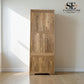 Natural Solid Oak Slim Kitchen Larder Bevel Range From Oak Furnitureland RRP £1049