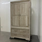 Oak Furnitureland Solid Oak With Grey Wash Kitchen Larder Willow Range RRP £1449