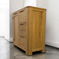Natural Solid Oak Storage Cabinet Romsey Range From Oak Furnitureland RRP £499