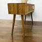 Oak Furnitureland Brushed &Glazed Solid Oak Console Table Parquet Range RRP £389