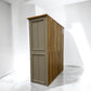 Solid Oak Top & Solid Wood Dresser Top in Grey