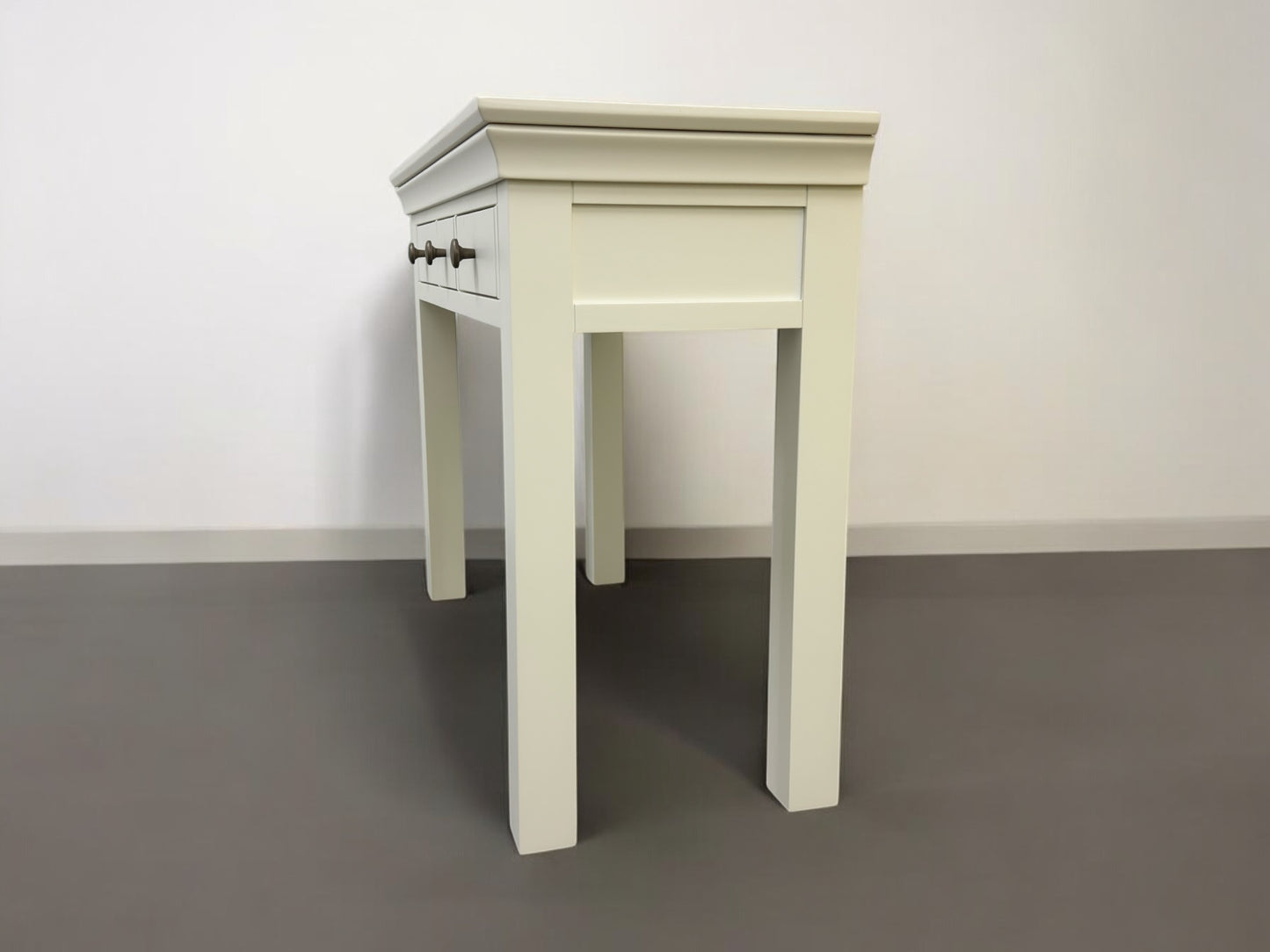 Cotswold Company Solid Wood Frame & Warm White Painted Console Table RRP £399