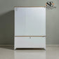 Solid Oak Top & Solid Wood Frames Triple Larder, Chester Pure White Range RRP £1999
