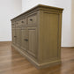 Solid Weathered Oak Extra Large Sideboard Burleigh Range From Oak Furnitureland RRP £899