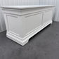 Solid Hardwood & Warm White Painted Wide Blanket Box RRP £425