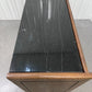 Solid Dark Oak & Luxury Black Marble Top Sideboard RRP £549