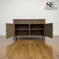 Solid Smoked Oak & Premium Oak Veneer Large Sideboard, Elkstone Range RRP £750