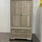 Oak Furnitureland Solid Oak With Grey Wash Kitchen Larder Willow Range RRP £1449