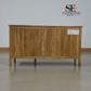 Natural Solid Oak Large Sideboard Copenhagen Range, From Oak Furnitureland RRP £659