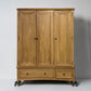 OAK FURNITURELAND SOLID OAK TRIPLE WARDROBE WILTSHIRE RANGE RRP £1449