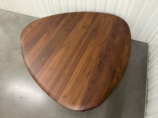 La Redoute Large Retro-Style Coffee Table in Solid Walnut RRP £599