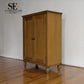 Solid Oak & Quality Oak Veneer Shoe Cupboard from the Elkstone Mellow Oak Range RRP £585