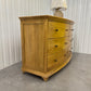 Solid Oiled Oak 6 Drawer Bow Fronted Wide Chest  RRP £999