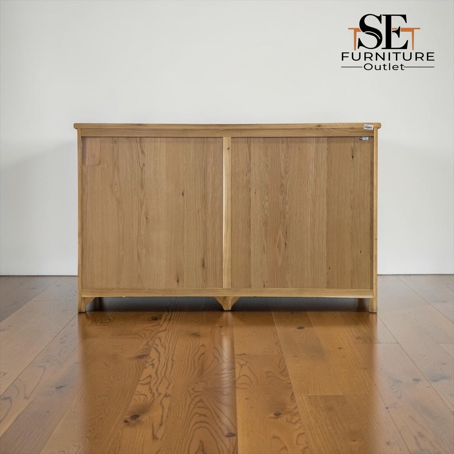 Solid Oak Frames with Oak Veneer 10-Drawer Chest in Whitewashed Finish, Inglesham Range, RRP £1250
