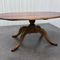 Ercol Solid Elm Oval Golden Dawn Coffee Table On Quatrefoil Base Model No 1121