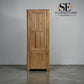 Natural Solid Oak Small Kitchen Larder from Romsey Range by Oak Furnitureland, RRP £1249