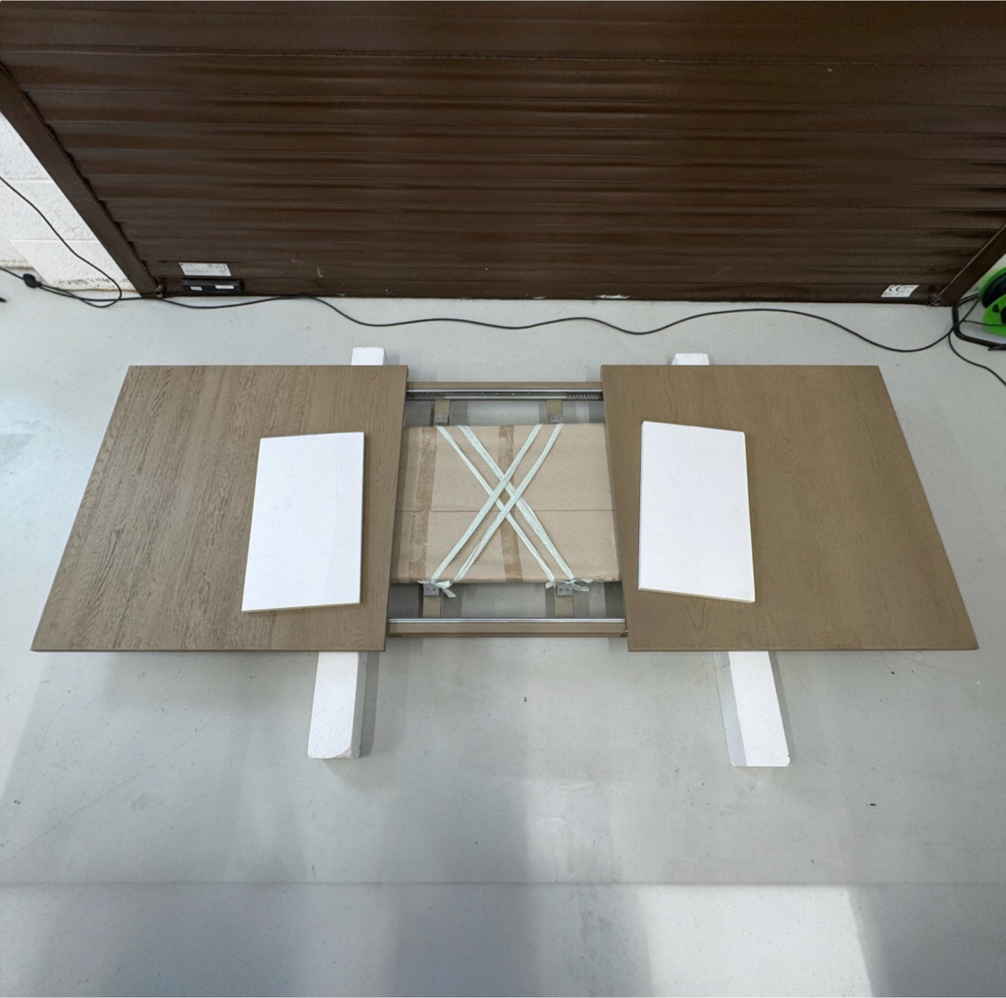 Solid Weathered Oak 6 to 8 Seater Extending Dining Table, Burleigh Range From Oak Furnitureland RRP £1099