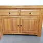 Oak Furnitureland Rustic Solid Oak Sideboard Hercules Range RRP £599