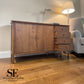 Solid Walnut & Quality Walnut Veneer Sideboard, Barrington Range £850
