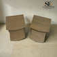 Set of 2 Solid Oak & Oak Veneer Bedside Tables from the Winchcombe Smoked Oak Range RRP £598