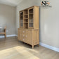 Light Natural Solid Oak Large Dresser, Newton Range From Oak Furnitureland RRP £1599