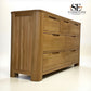 Solid Oak 7 Drawer Chest of Drawers, Romsey Range, From Oak Furnitureland RRP £679