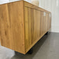 Oak Furnitureland Natural Solid Oak & Metal Legs Extra Large Sideboard Maine Range RRP £749